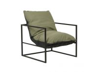 Aruba Frame Occasional Chair - Moss and Black