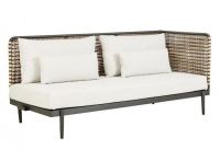 Cabana Link 2 Seater Left & Right Arm Sofa - Snow & Chalk