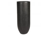 Cancun Round Planters – Black