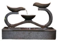Infinity Fountain – Large Charcoal