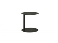 Aperto Ali Round Side Table - Large Black