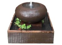 Moon Pot Solar Fountain – Charcoal