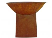 Rusted Feature Bowl & Base Large