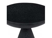 Livorno Luna Side Table - Black Speckle